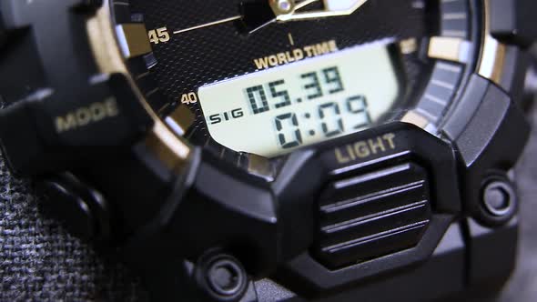 Digital Timer Running On a Watch II