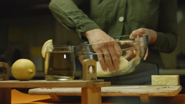 Knead Dough By Hand