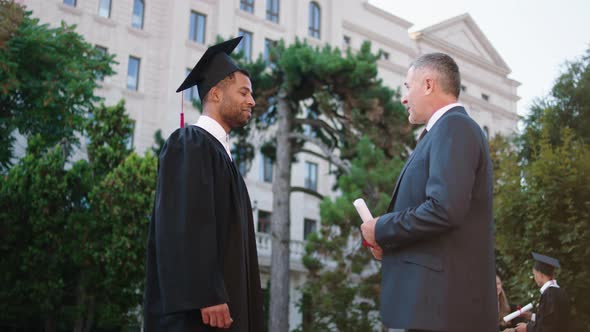 In Front of the Camera Mature Man College