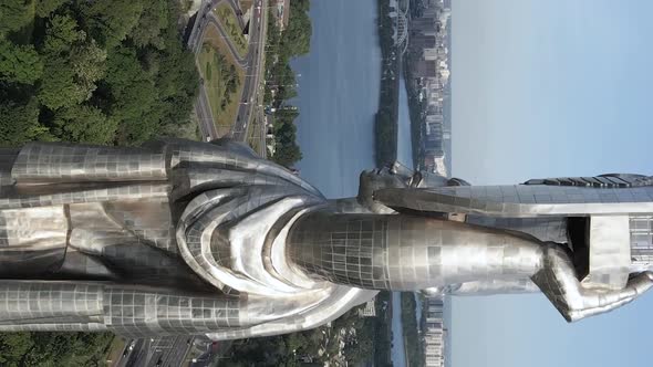 Motherland Monument in Kyiv Ukraine