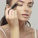 Pretty Girl Applying Eyeshadows with Brush - VideoHive Item for Sale