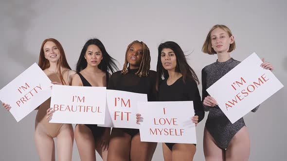 Skinny and Fat Models Are Confident in Their Beauty