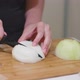 Chopping Onions on a Cutting Board - VideoHive Item for Sale