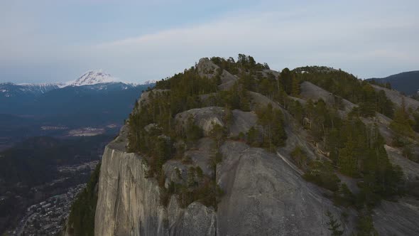 Panoramic View of Beautiful Canadian Landscape