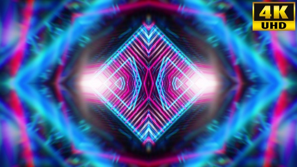Abstract Kaleidoscope Vj Loops V9