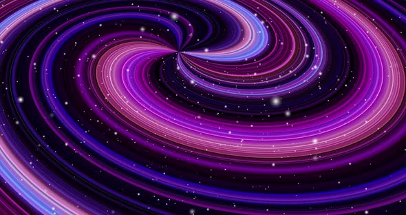 3D Abstract twirling background animation.