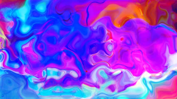 Abstract colorful trendy liquid wave marble background