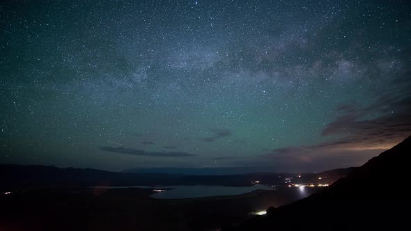 Time Lapse Of The Milky Way