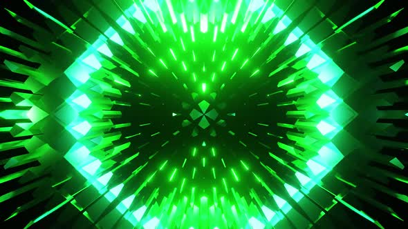 Green Party Background For Music Party Vj Loop HD
