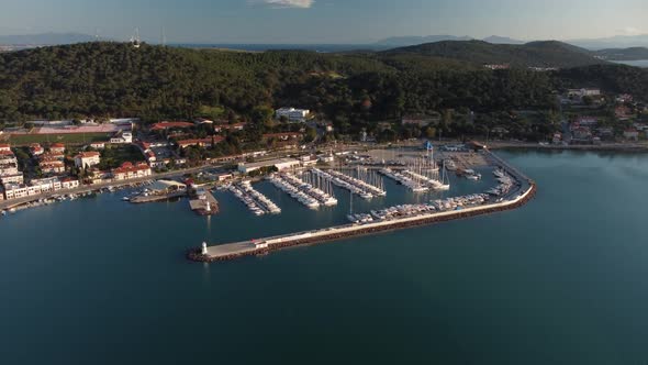 Balikesir Ayvalik and Cunda Island Aerial View