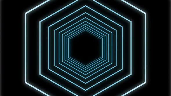 Digital generated video of concentric lines  alt