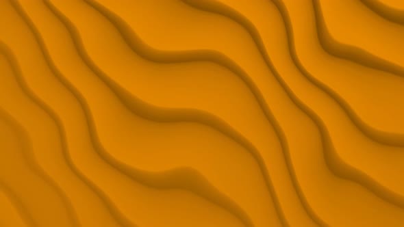Yellow Background with wave