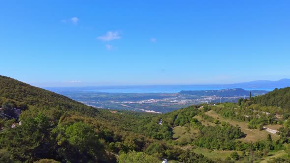 Hills Aerial View