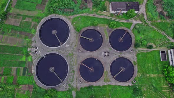 Outdoor Wastewater Cleaning Complex