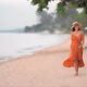Asian woman enjoy around beautiful beach sea ocean - VideoHive Item for Sale