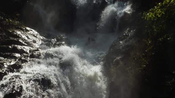 Stream water from waterfall