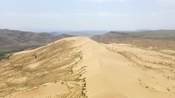 Sarykum is the Largest Sand Dune in Europe