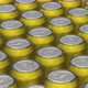 Endless Yellow Aluminum 3D Soda Cans - VideoHive Item for Sale