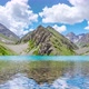 Beautiful turquoise alpine lake - VideoHive Item for Sale