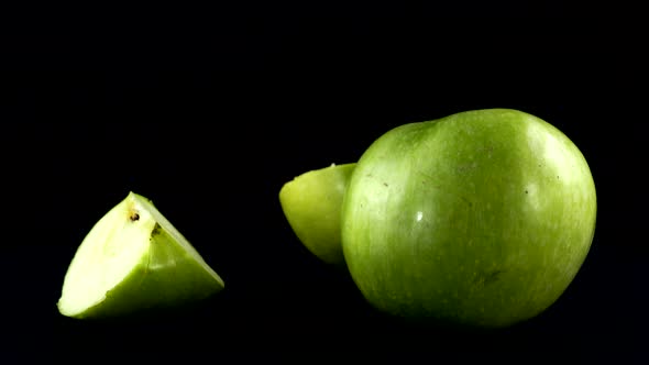 Apple on a Black Background 15