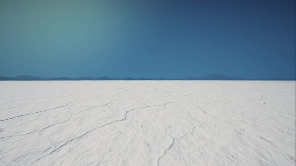 Bonneville Salt Flats in Utah