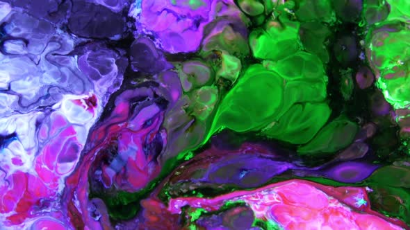 Color Explosion Abstract Art Painting 114 alt