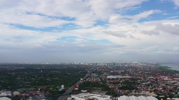 Manila, the Capital of the Philippines, Aerial View