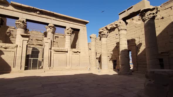 Kalabsha Temple on an island in Nubia next to Lake Nasser, Aswan, Egypt.