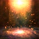 Golden Magical Particles Background - VideoHive Item for Sale