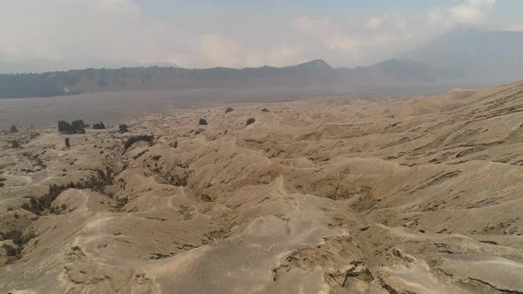 Volcanic Landscape Tengger Semeru National Park