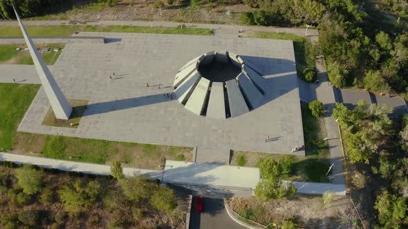 Tsitsernakaberd 360 Drone Footage, Genocide Memorial Complex