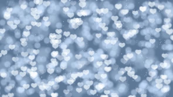 Blue Hearst Bokeh 