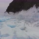 Aerial View of Winter Ice Landscape on Lake Baikal - VideoHive Item for Sale