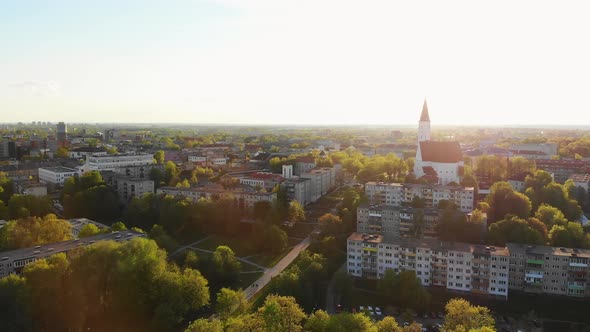 Sun City Siauliai Aerial Panorama