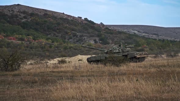 Tanks in the Mountains of Syria