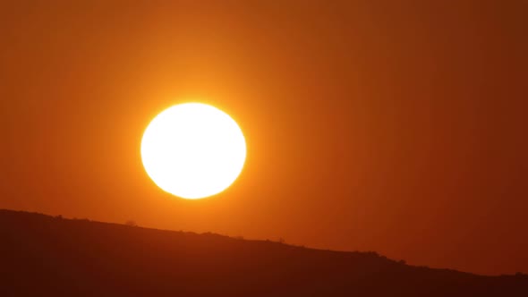 Perfect Sunset Time Lapse