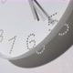 Dotted White Clock Face on Wall All Day - VideoHive Item for Sale