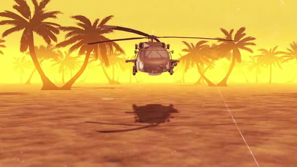 80's Style Helicopter alt