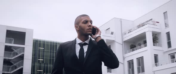 Black Business Man in a suit