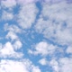 time lapse, beautiful blue sky with airy clouds - VideoHive Item for Sale
