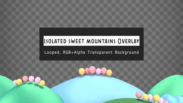 Isolated Sweet Mountains Overlay