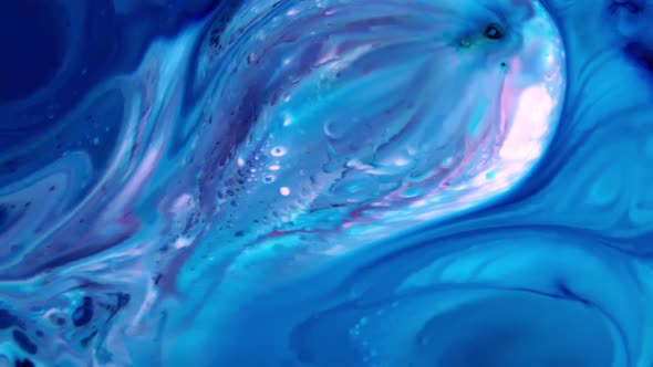 Blue  Abstract Painting Color Texture  alt