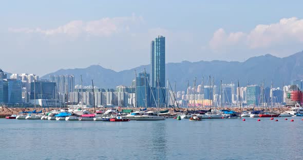 Typhoon shelter in causeway bay