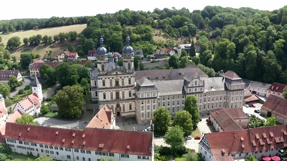 Schoental Abbey, Jagst, Baden-Wuerttemberg, Germany