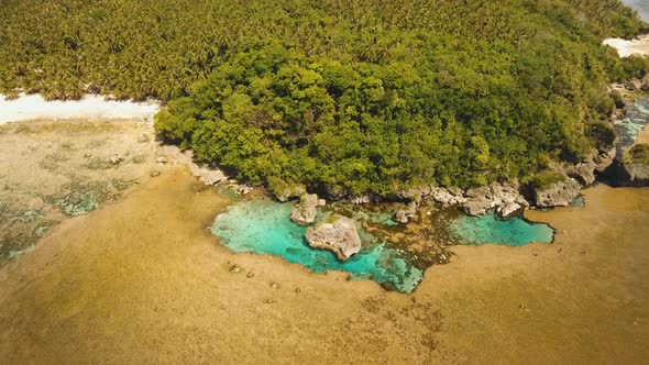 Natural Rock Pools. Philippines,Siargao.