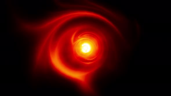 Red Core Energy Glowing Fire Background Loop 4K 01 alt