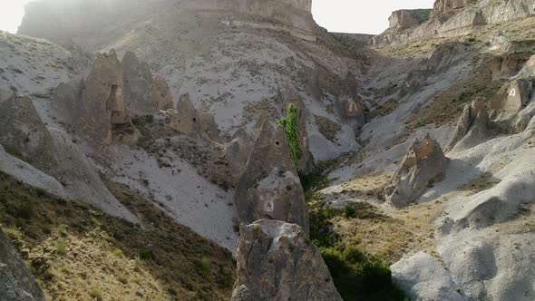 Aerial View Fairy Chimneys