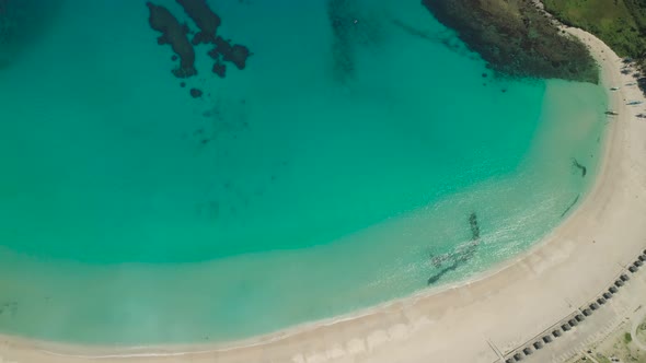 Seascape with Beach and Sea