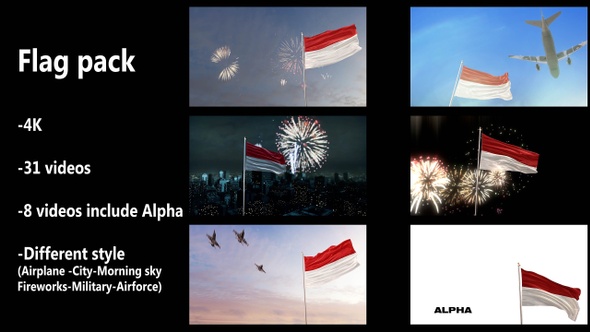 Indonesia Flag Pack alt