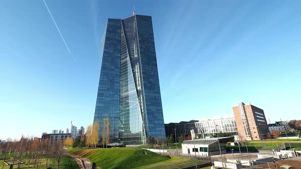 ECB Headquarters, Frankfurt am Main, Hesse, Germany